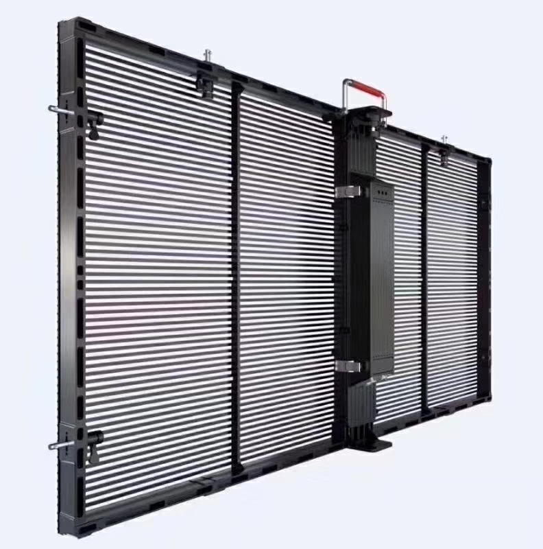 HTL has developed the solution for transparent led video wall display