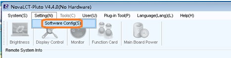 Pag-setup ng control card ng NOVASTAR (i-configure) -nag-synchronize na uri