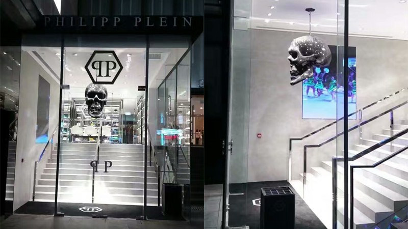 P4 unutarnji video zid za PHILIPP PLEIN Store HK