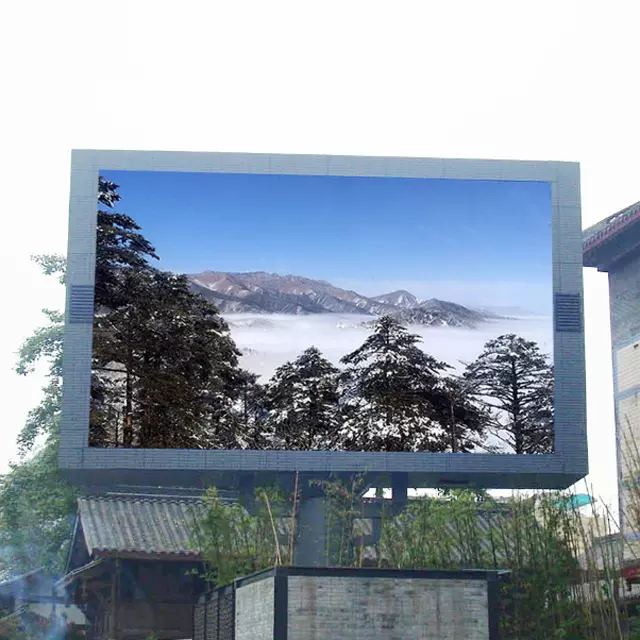 Ang buong kulay na hindi tinatagusan ng tubig Big Advertising Billboard P10 panlabas na LED Display 10mm LED Screen