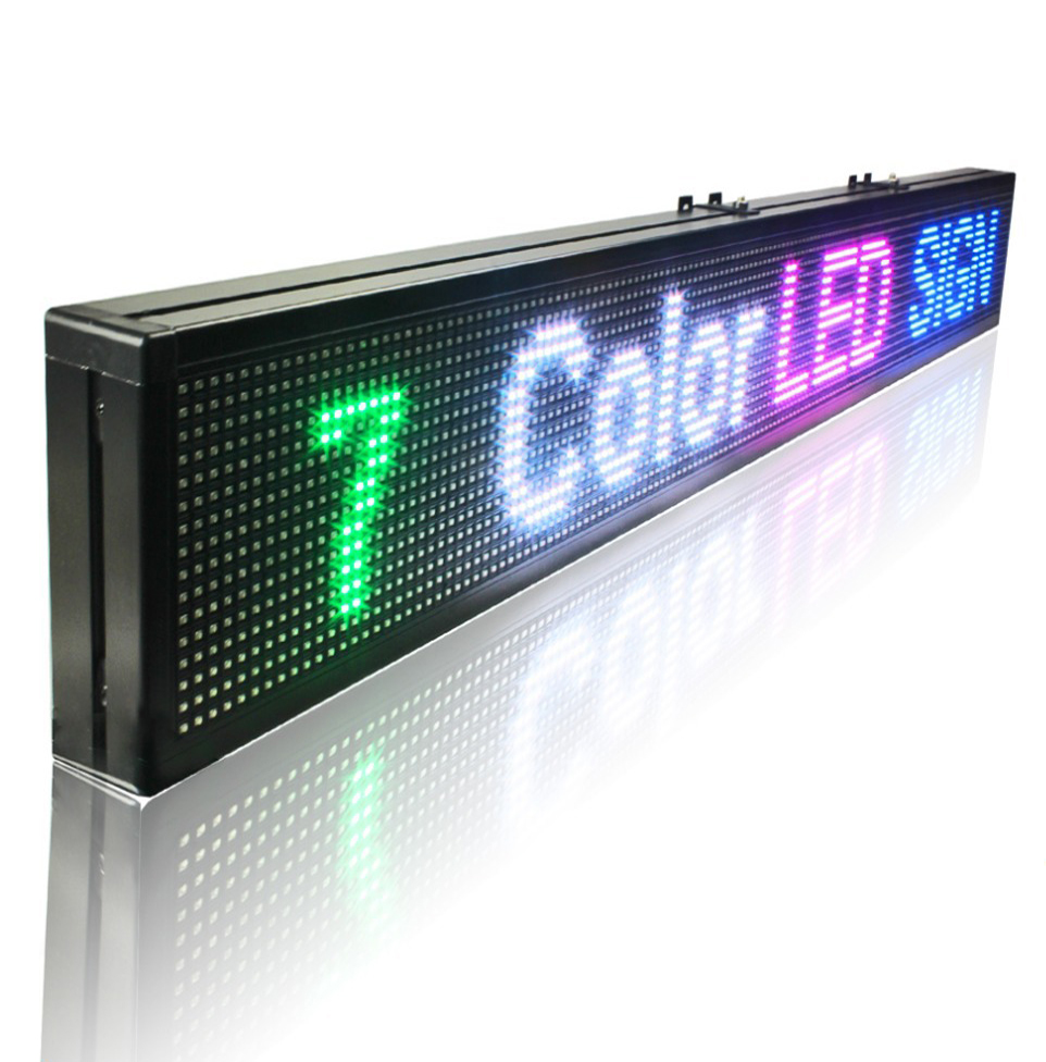 LED ekran visoke svjetline p10mm Vanjski / polu vanjski crveni P1