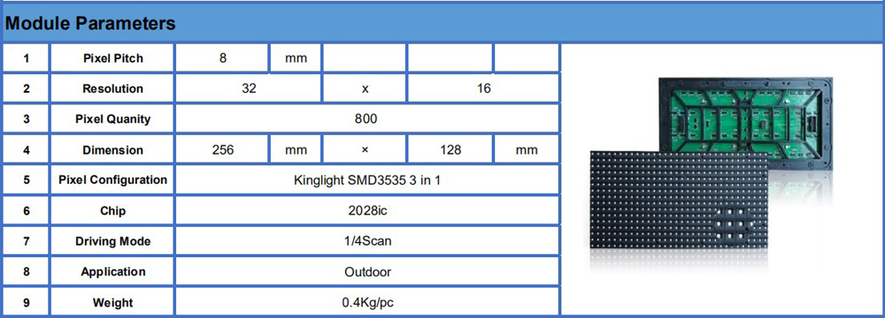 Konkurentni vodootporni smd p8 vanjski led LED ekran Shenzhen vanjski LED znak
