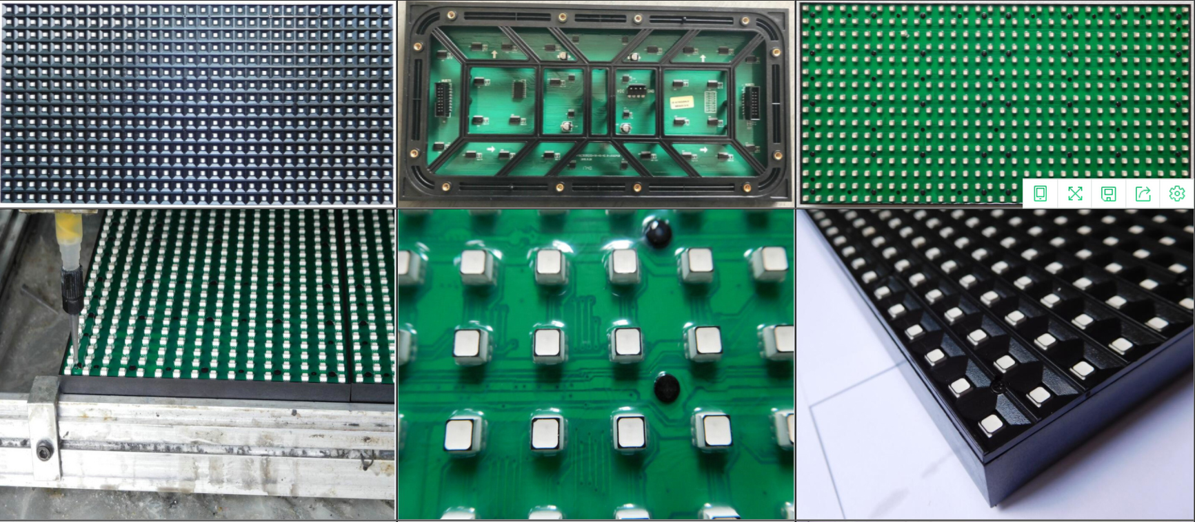 320X160mm LED modules P10 panlabas na SMD 3535 LED display board 1 buyer