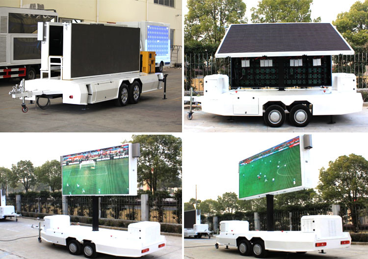 P5 mobile truck na humantong sa display