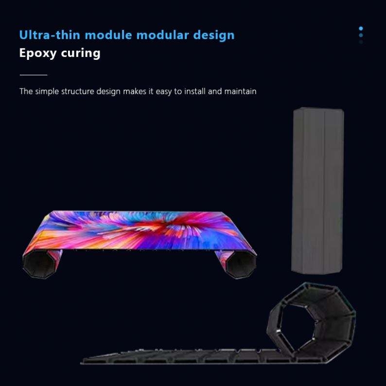 Innovative foldable roll up led displays for dance floor and hanging Innovative foldable roll up led displays for dance floor and hanging