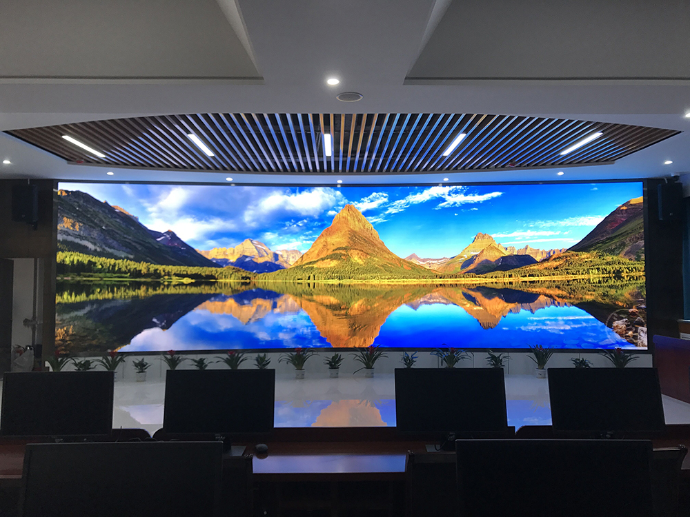 P3.9 flexible video wall for corporate events